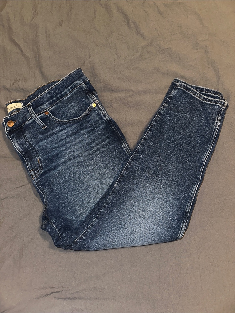 Madewell Stovepipe Dark Wash Women’s Skinny Jeans